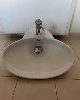 Lavabo da appoggio per bagno