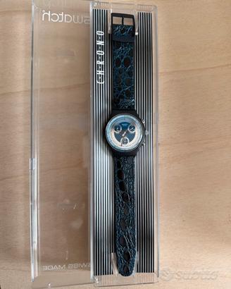 Swatch chrono silver star