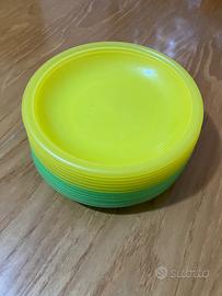12 piatti plastica rigida