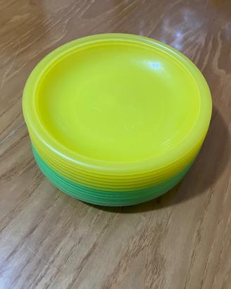 12 piatti plastica rigida