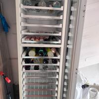 Vetrina vino bianchi e champagne