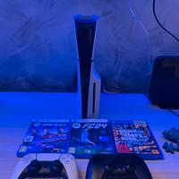 Ps5 disco+ 2 joystick+giochi