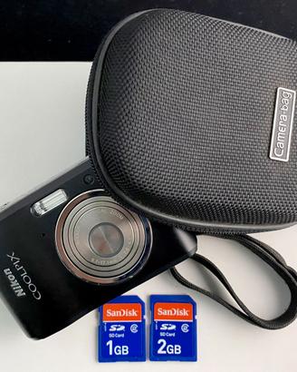 Nikon Coolpix L16 - Kit completo come nuovo