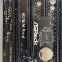 Blocco Asrock B250M Pro4+i7-6700+Noctua