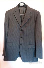 "Abito Pal Zileri Sartoriale Grigio Gessato Italy