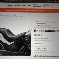 Sella Badlander Harley Davidson
