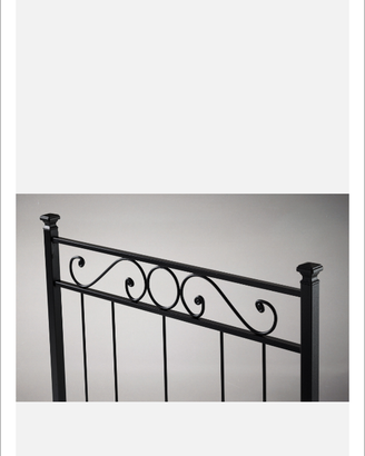 Struttura Letto Singolo Mod Tevere Ferro Battuto