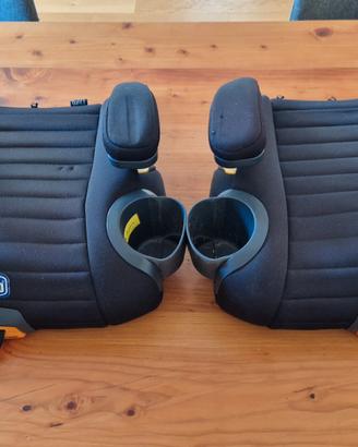 rialzo seggiolino auto per bambini con isofix