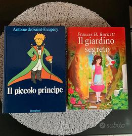 Libri  Il piccolo Principe e Il giardino segreto