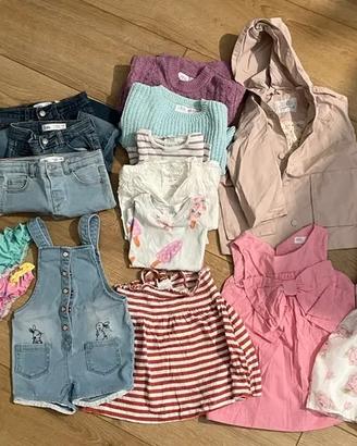 Lotto vestiti bambina 12-18 mesi | Box da 7,5 kg
