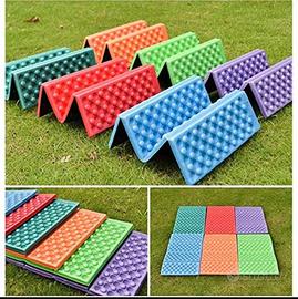 tappetino pieghevole 29x39 blu, rosso, verde, lill