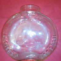 Vaso in vetro della ditta ATTIBASSI di Bologna