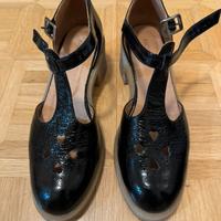 Sandali neri Rosie Blazac Paris pelle verniciata