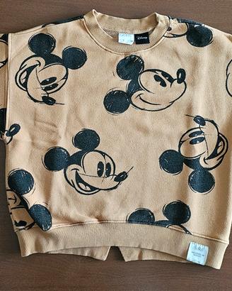 Felpa ZARA Disney taglia 8