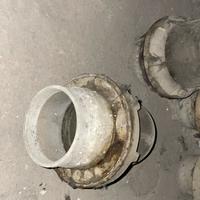 Porta lampada in vetro