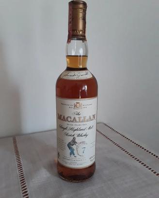 MACALLAN 7 Years WHISKY-Sel. GIOVINETTI 1 bt.cl.70