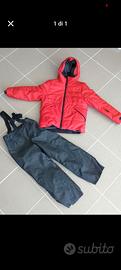 Tuta da sci quequa  tg 6 anni