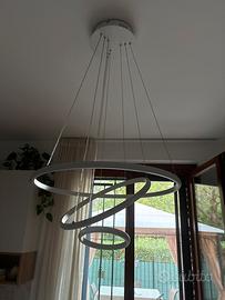 Lampadario ad anelli