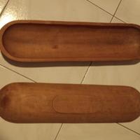 Portaoggetti ovali in legno