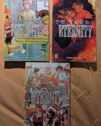 to your Eternity - manga 3,4,21