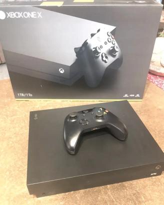 Microsoft Xbox One X 1TB — Nera