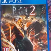attack on titan 2 ps4, prezzo trattabile 