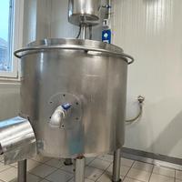 Pastorizzatore latte a gas