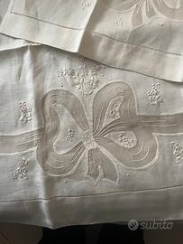 Coppia asciugamani puro lino