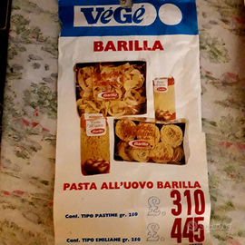 Cartelli pubblicitari Supermarket anni 80