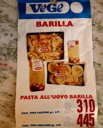 Cartelli pubblicitari Supermarket anni 80