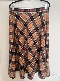 Gonna Midi fantssia scozzese fatta a mano