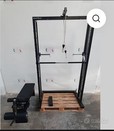 panca multipla TECNOGYM MULTIFUNZIONE 