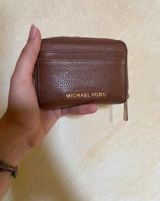 Portafoglio Michael Kors marrone