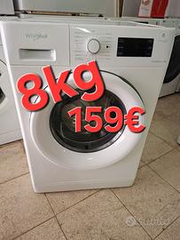 Lavatrice whirpool 8kg inverter 1200 giri