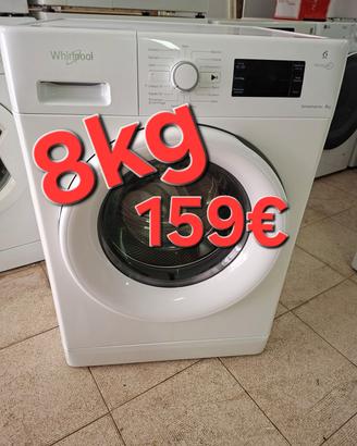 Lavatrice whirpool 8kg inverter 1200 giri