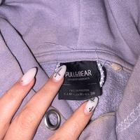 Felpa lilla pull&bear
