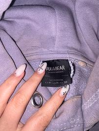 Felpa lilla pull&bear