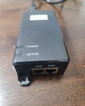 Iniettore PoE Gigabit Intrarom 55V 35W