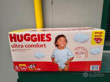Pannolini nuovi 88 PZ huggies 15 kg 30 kg 