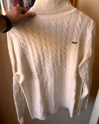 Maglione collo alto