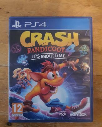Crash Bandicoot it's about time ps4