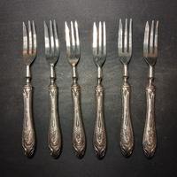 posate da dolce in argento 800