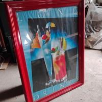 QUADRO CON STAMPA VINTAGE