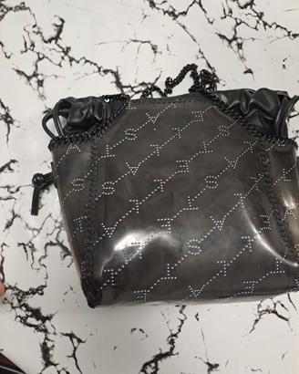Borsa Falabella Monogram Clear Tote di Stella