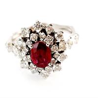 Anello Astralia  Kate Oro 18kt  Diamanti  Rubino