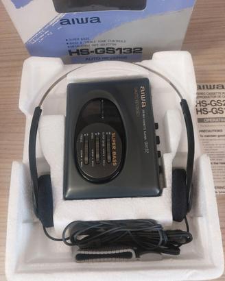 Walkman Aiwa HS-GS132 Vintage anni '90 + Cuffie
