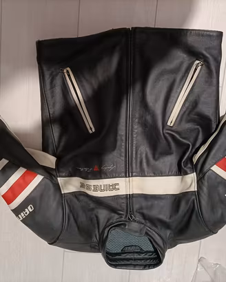 Giubbotto giacca moto  DAINESE  in pelle taglia 50