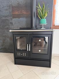 Stufa cucina a legna Klover Star 90