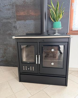 Stufa cucina a legna Klover Star 90