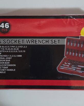 Set chiavi bussola cricchetto 